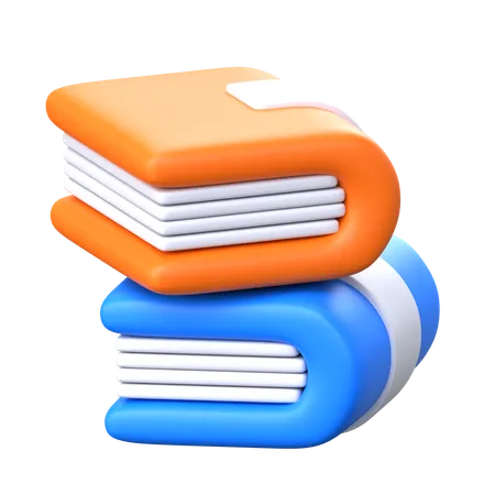 Livros  3D Icon