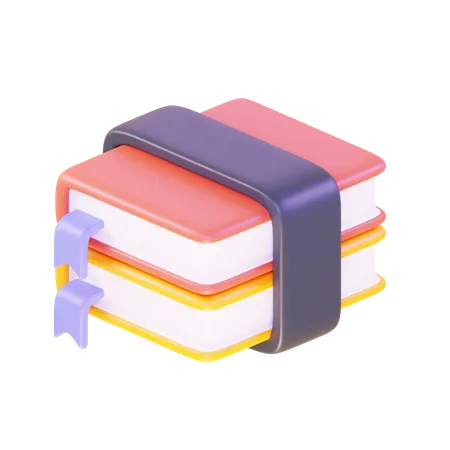 Livros  3D Icon