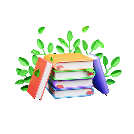 Livros  3D Icon