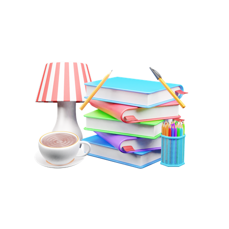 Livros  3D Icon