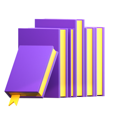 Livros  3D Icon