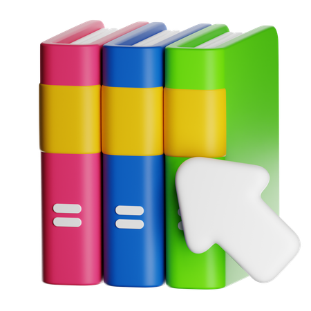 Livros  3D Icon