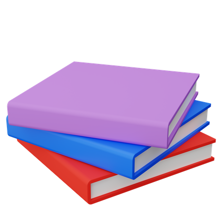 Livros  3D Icon