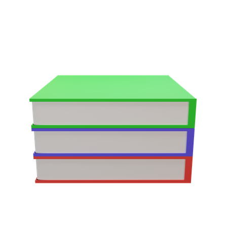 Livros  3D Icon