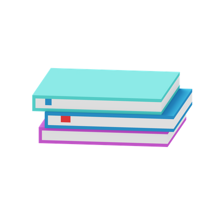 Livros  3D Icon