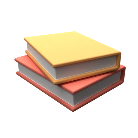 Livros  3D Icon