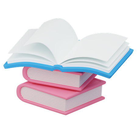 Livros  3D Icon