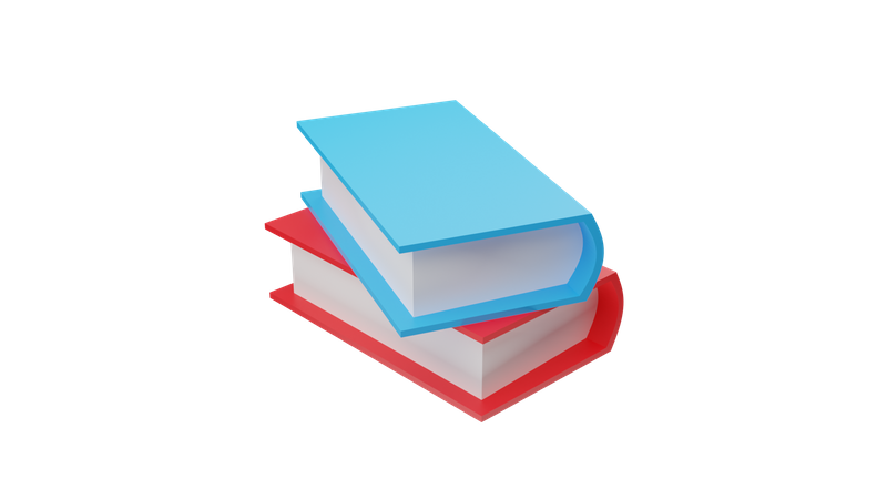 Livros  3D Icon