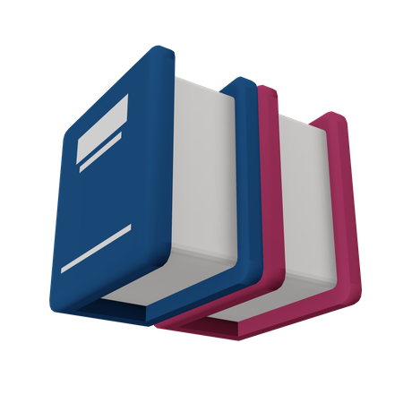 Livros  3D Icon