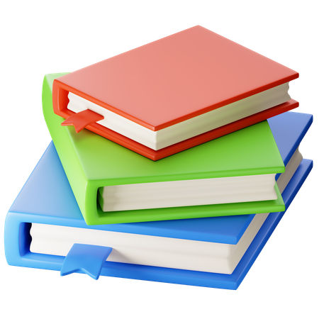 Livros  3D Icon