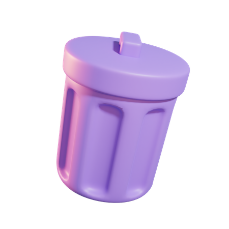 Lixeira  3D Icon