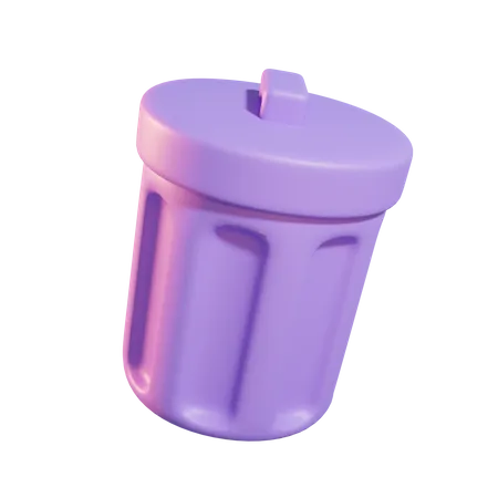 Lixeira  3D Icon