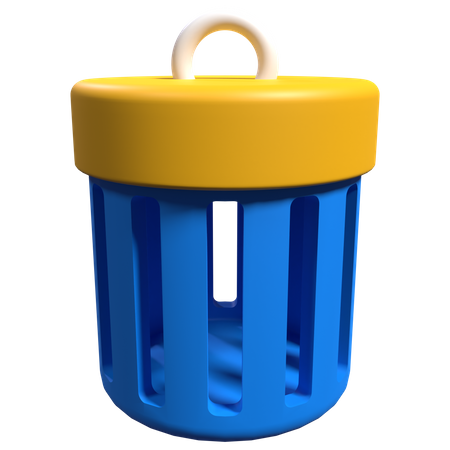 Lixeira de reciclagem  3D Icon