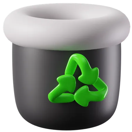 Lixeira  3D Icon