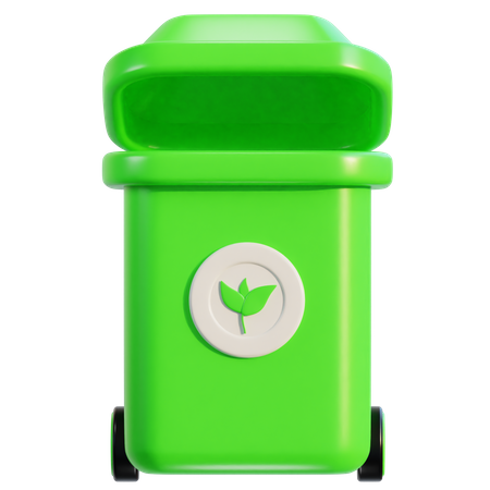 Lixeira de reciclagem  3D Icon