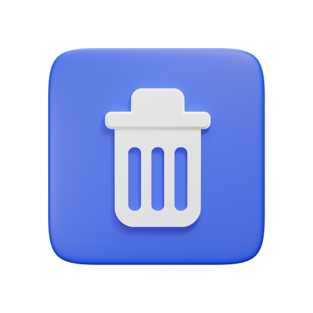 Lixeira de reciclagem  3D Icon