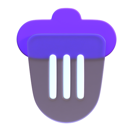 Lixeira de reciclagem  3D Icon