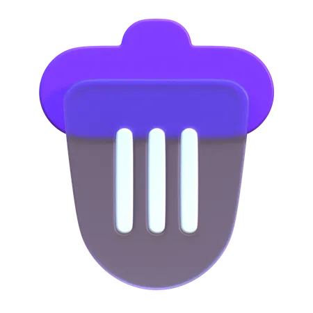 Lixeira de reciclagem  3D Icon