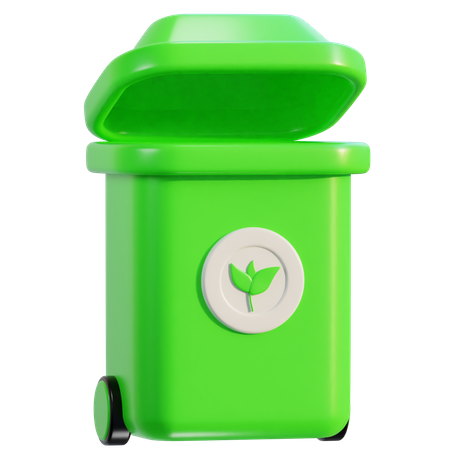 Lixeira de reciclagem  3D Icon