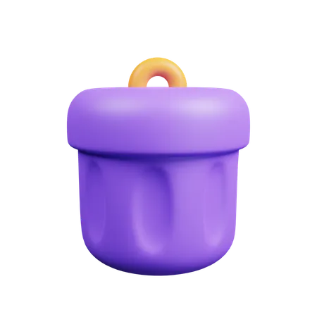 Lixo  3D Icon