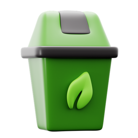 Lixo reciclável  3D Icon