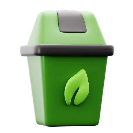 Lixo reciclável  3D Icon