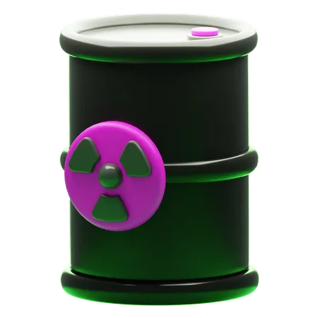 Lixo tóxico  3D Icon