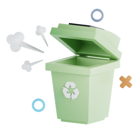 Lixo vazio  3D Icon