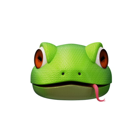 도마뱀  3D Icon