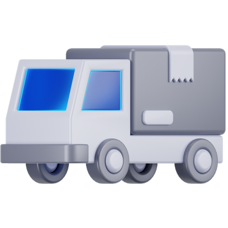 LKW-Lieferung  3D Icon