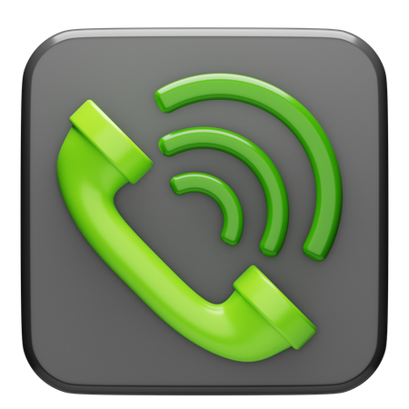 Llamar  3D Icon