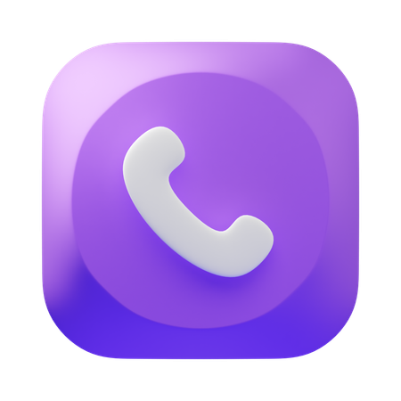 Llamar  3D Icon
