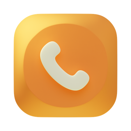 Llamar  3D Icon