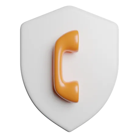 Llamar a seguridad  3D Icon