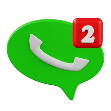 Llamar equivocadamente  3D Icon