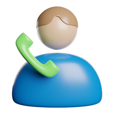 Llamada telefónica  3D Icon