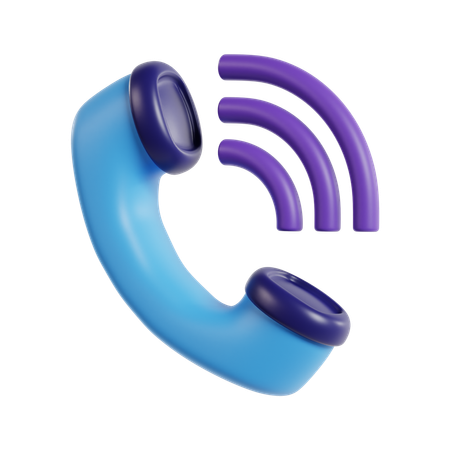 Llamada telefónica  3D Icon