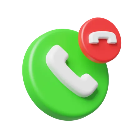 Llamada telefónica  3D Icon