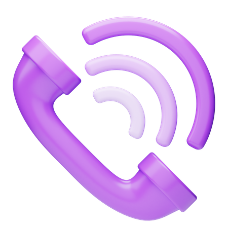 Llamar  3D Icon