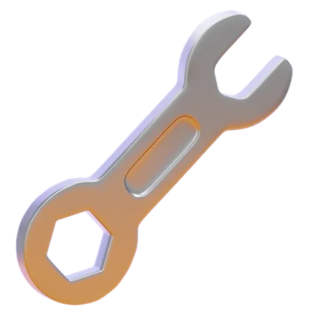 Llave inglesa  3D Icon