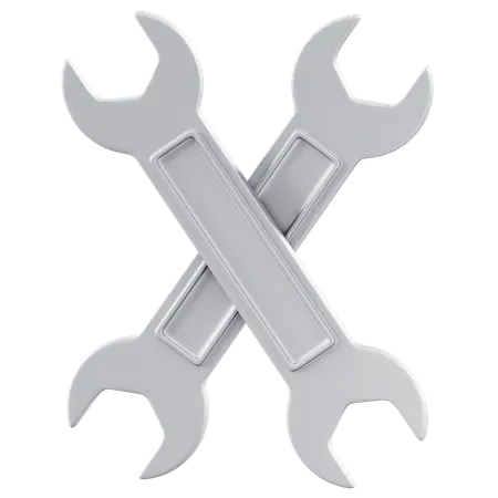 Llave inglesa  3D Icon