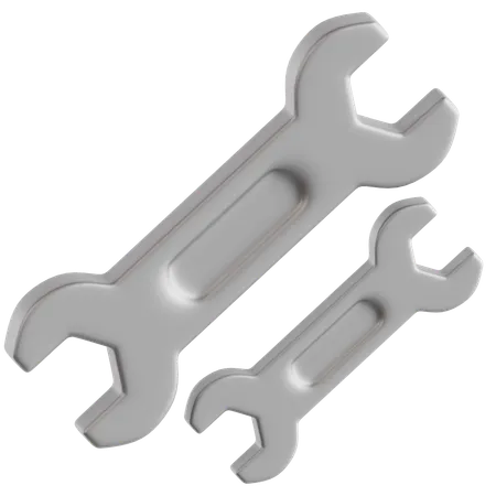 Llave inglesa  3D Icon