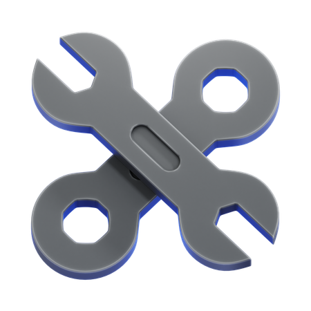 Llave inglesa  3D Icon