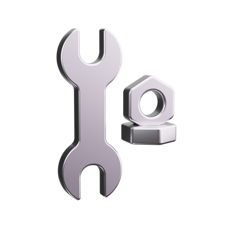 Llave inglesa  3D Icon