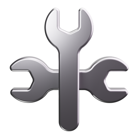 Llave inglesa  3D Icon