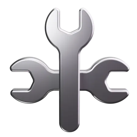 Llave inglesa  3D Icon