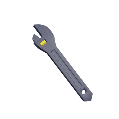 Llave inglesa  3D Illustration