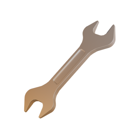 Llave inglesa  3D Illustration