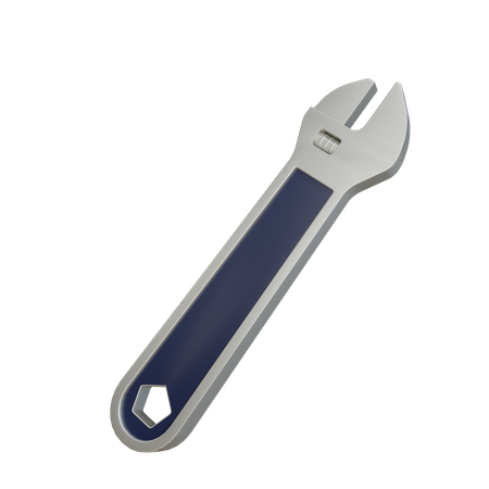 Llave inglesa  3D Illustration