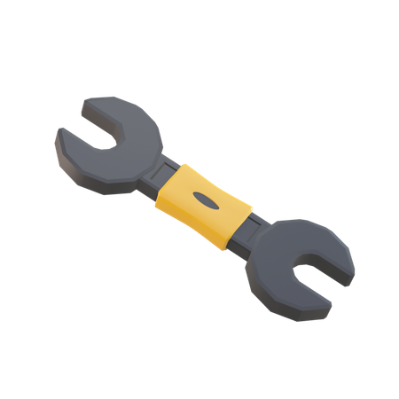 Llave inglesa  3D Illustration